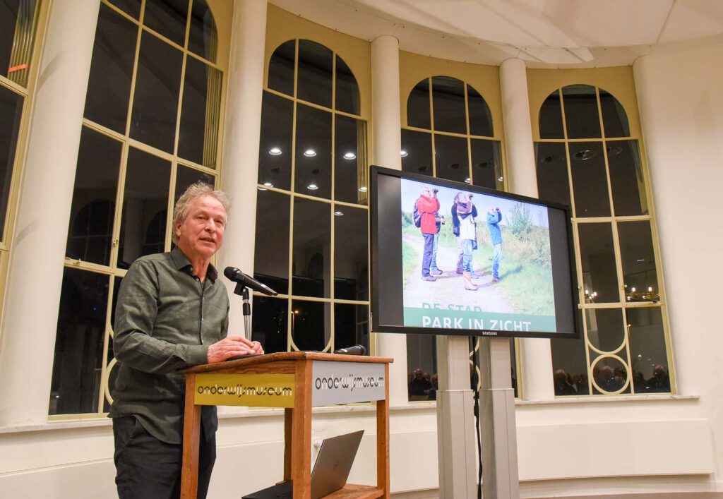 voorzitter Hendrik Jan Groeneweg (foto: Frits Baarda)