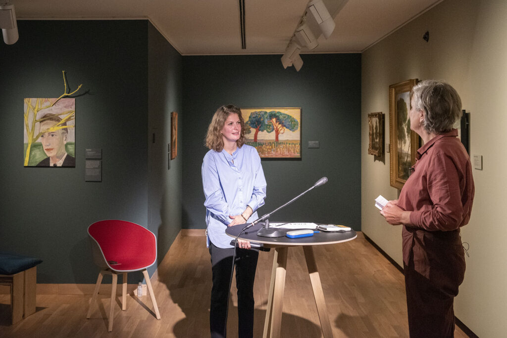 conservator Quirine van der Meer Mohr (foto: Allard de Goeij)