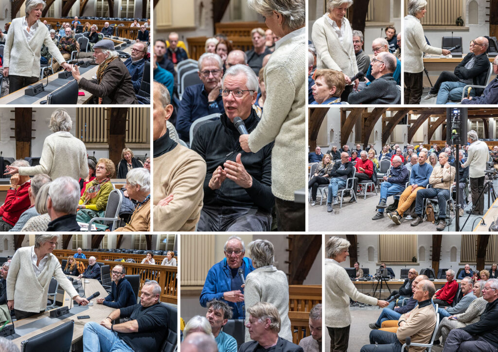 Vragen uit de zaal (foto's: Allard de Goeij)