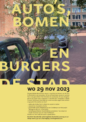 auto's bomen en burgers